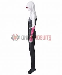 OneHeroSuits Across The Spider-Verse Gwen Cosplay Costume Gwen Spandex Suit Zentai/Jumpsuit 30 OneHeroSuits Across The Spider-Verse Gwen Cosplay Costume Gwen Spandex Suit Zentai/Jumpsuit