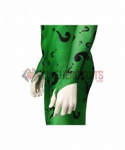 OneHeroSuits Batman Forever Riddler Cosplay Costume Jim Carrey Edition 3D Printed Jumpsuits