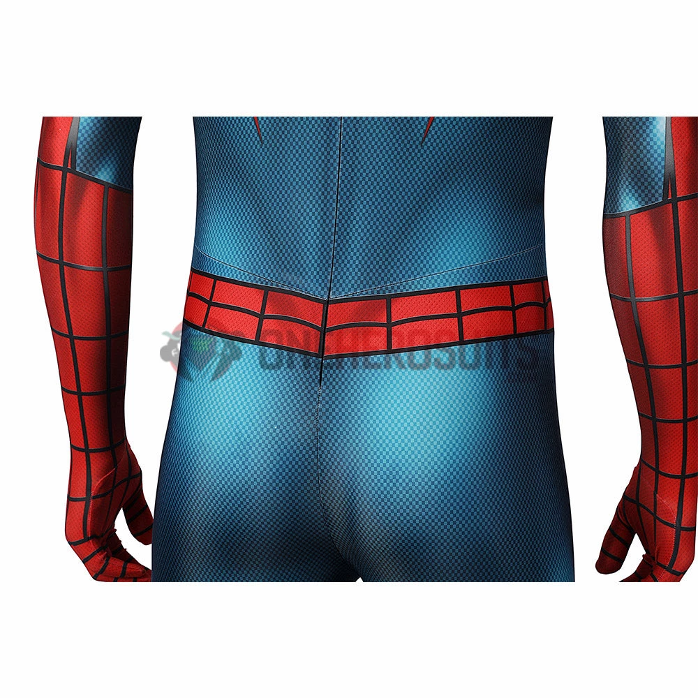 OneHeroSuits Spider-man No Way Home Ending Cosplay Costume Blue And Red Spandex Jumpsuits Costumes 13 OneHeroSuits Spider-man No Way Home Ending Cosplay Costume Blue And Red Spandex Jumpsuits Costumes