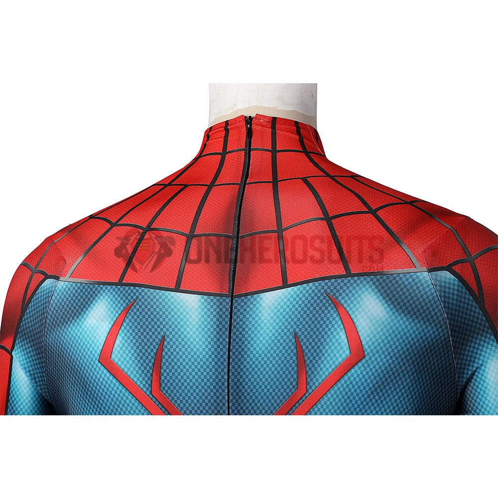 OneHeroSuits Spider-man No Way Home Ending Cosplay Costume Blue And Red Spandex Jumpsuits Costumes 14 OneHeroSuits Spider-man No Way Home Ending Cosplay Costume Blue And Red Spandex Jumpsuits Costumes