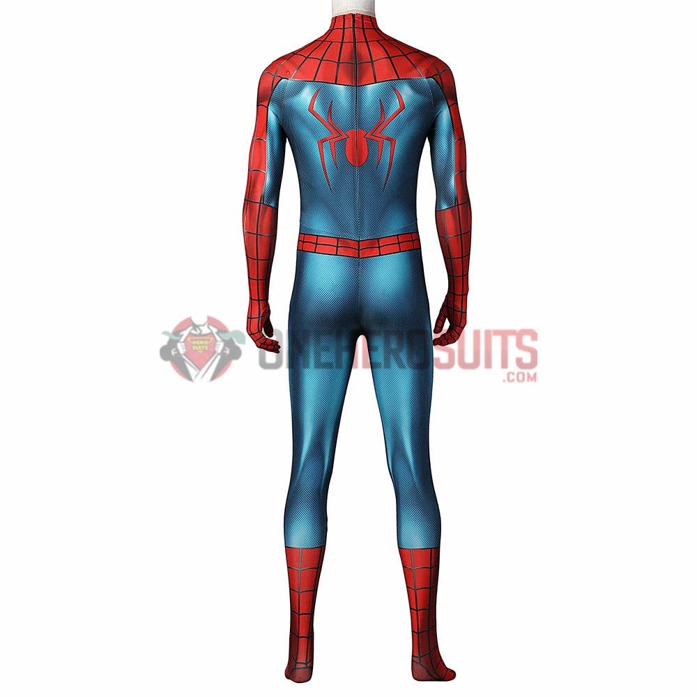 OneHeroSuits Spider-man No Way Home Ending Cosplay Costume Blue And Red Spandex Jumpsuits Costumes 6 OneHeroSuits Spider-man No Way Home Ending Cosplay Costume Blue And Red Spandex Jumpsuits Costumes