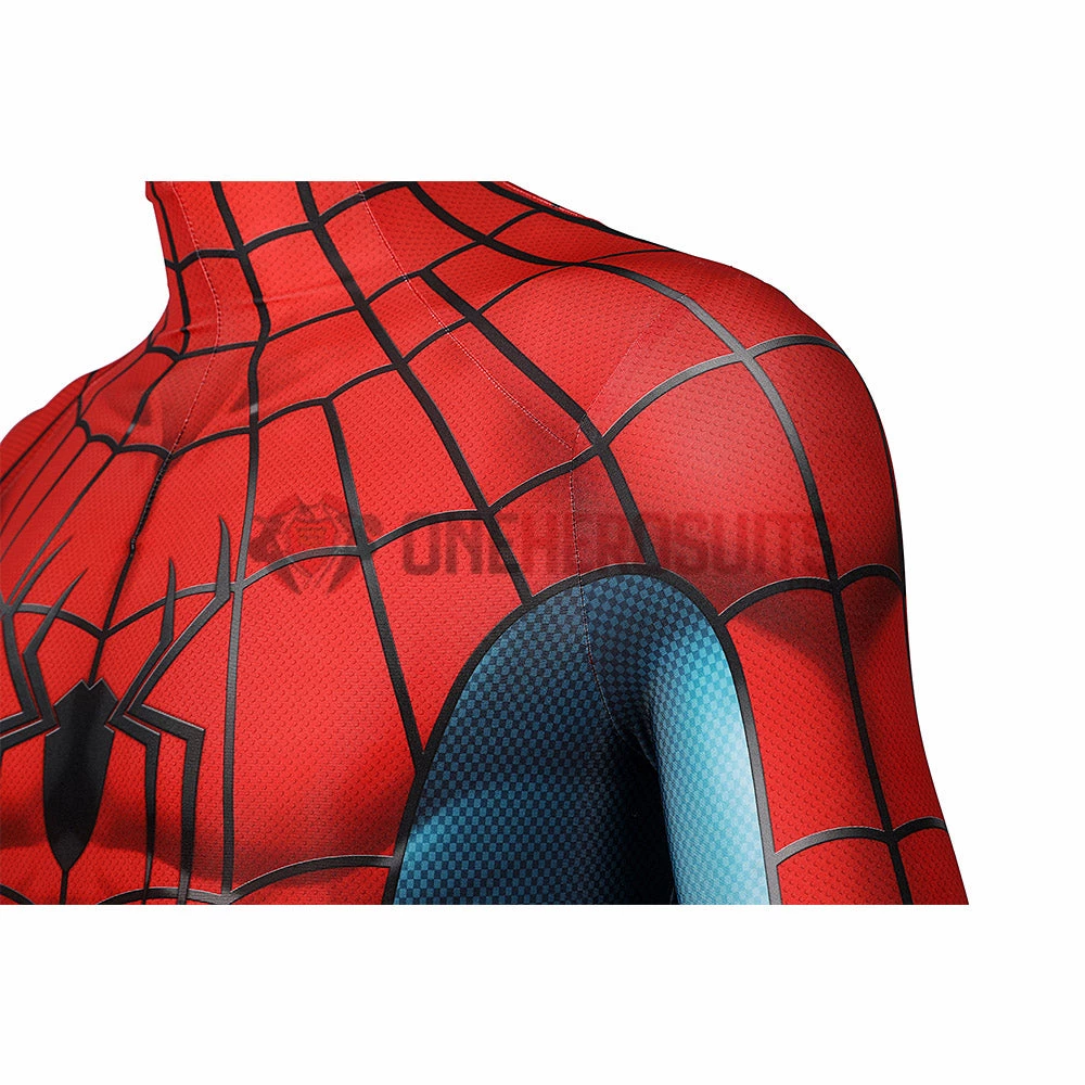 OneHeroSuits Spider-man No Way Home Ending Cosplay Costume Blue And Red Spandex Jumpsuits Costumes 11 OneHeroSuits Spider-man No Way Home Ending Cosplay Costume Blue And Red Spandex Jumpsuits Costumes