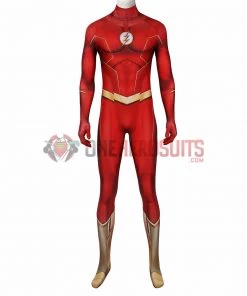OneHeroSuits The Flash S8 Cosplay Costumes Barry Allen 3D Printed Bodysuit