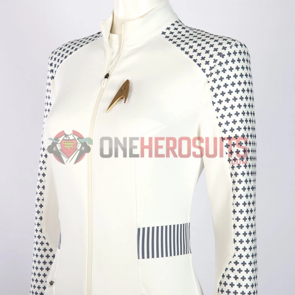 OneHeroSuits Star Trek Cosplay Costumes Nurse Chapel White Top Level Suits 18 OneHeroSuits Star Trek Cosplay Costumes Nurse Chapel White Top Level Suits