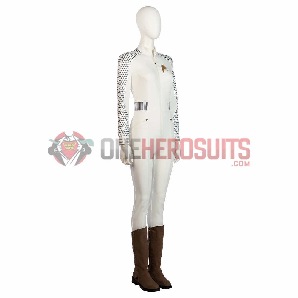 OneHeroSuits Star Trek Cosplay Costumes Nurse Chapel White Top Level Suits 5 OneHeroSuits Star Trek Cosplay Costumes Nurse Chapel White Top Level Suits