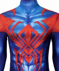 OneHeroSuits Spiderman Across The Spider-Verse Cosplay Costumes Blue Spider Bodysuit
