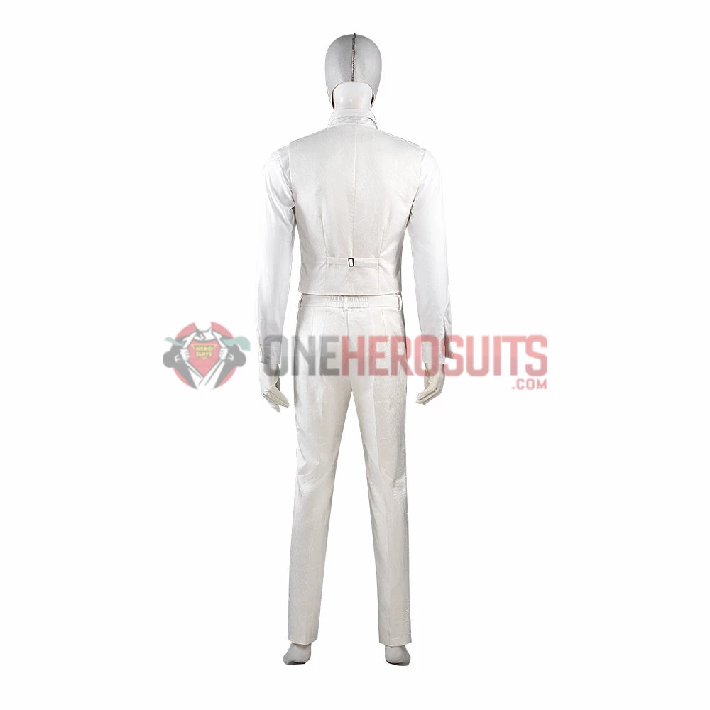 OneHeroSuits Mr Knight Cosplay Costumes Moon Knight Top Level White Suits 8 OneHeroSuits Mr Knight Cosplay Costumes Moon Knight Top Level White Suits