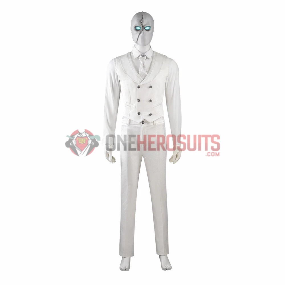 OneHeroSuits Mr Knight Cosplay Costumes Moon Knight Top Level White Suits 9 OneHeroSuits Mr Knight Cosplay Costumes Moon Knight Top Level White Suits