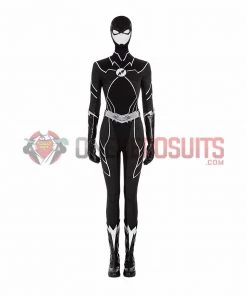 OneHeroSuits Meena Dhawan Cosplay Costumes Black Flash Top Level Suits