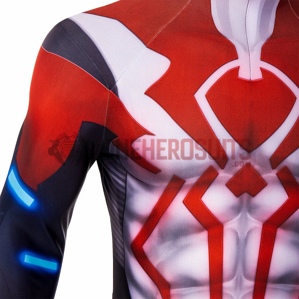 OneHeroSuits Spiderman 2099 Cosplay Costumes V3 Edition Bodysuits 12 OneHeroSuits Spiderman 2099 Cosplay Costumes V3 Edition Bodysuits