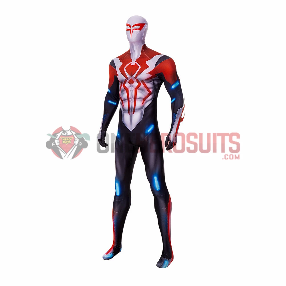 OneHeroSuits Spiderman 2099 Cosplay Costumes V3 Edition Bodysuits 4 OneHeroSuits Spiderman 2099 Cosplay Costumes V3 Edition Bodysuits