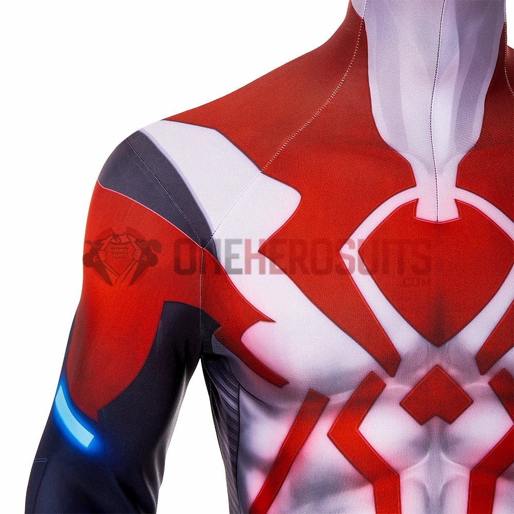 OneHeroSuits Spiderman 2099 Cosplay Costumes V3 Edition Bodysuits 9 OneHeroSuits Spiderman 2099 Cosplay Costumes V3 Edition Bodysuits
