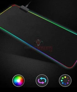 OneHeroSuits Straw Hat Pirates Anime Printing RGB Gaming Mouse Pad Extra Large