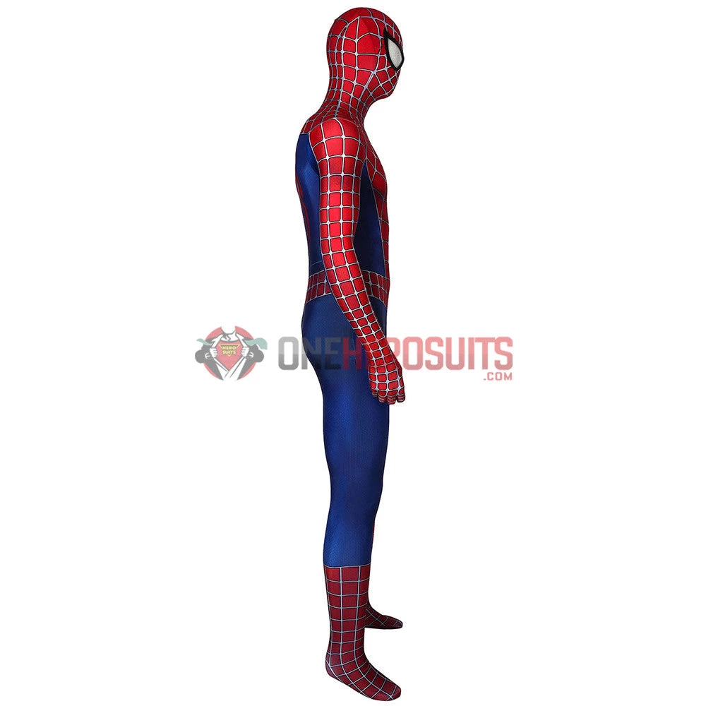 OneHeroSuits Tobey Maguire Spider-man Suit High Quality 3D Printed Cosplay Costumes 2 OneHeroSuits Tobey Maguire Spider-man Suit High Quality 3D Printed Cosplay Costumes