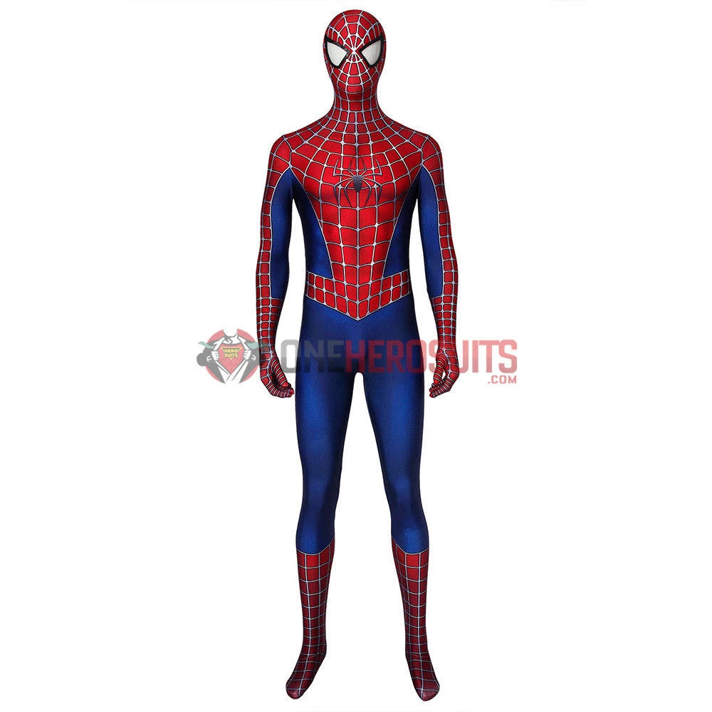 OneHeroSuits Tobey Maguire Spider-man Suit High Quality 3D Printed Cosplay Costumes 4 OneHeroSuits Tobey Maguire Spider-man Suit High Quality 3D Printed Cosplay Costumes