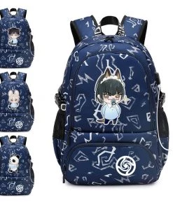 OneHeroSuits Sorcery Fight Backpack With Charging Port Jujutsu Kaisen School Bag